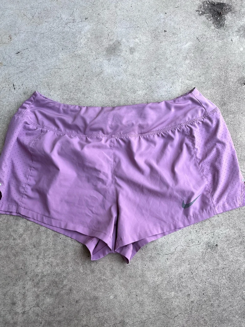Nike Women’s Lavender Athletic Running Shorts